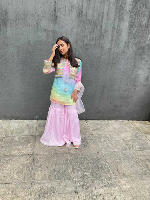 Rang - Sharara Set